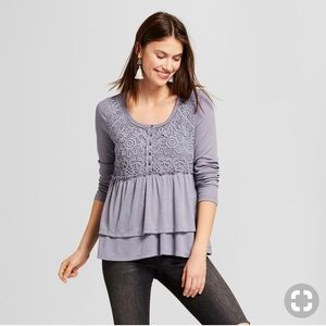 Crochet Henley